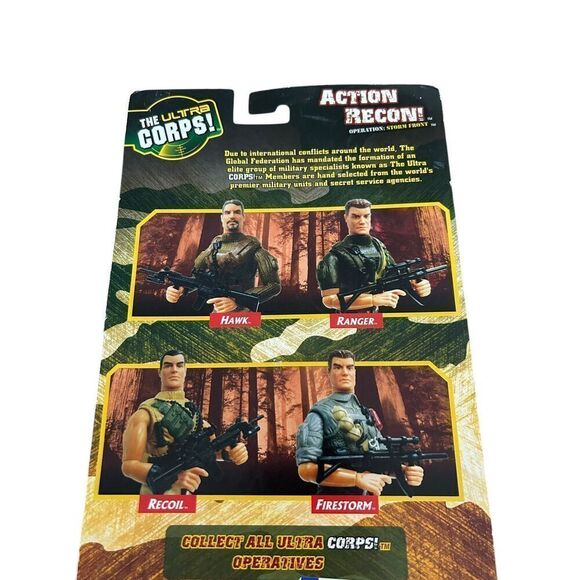 The Ultra Corps Recoil Lanard 2004 action recon with extra weapons NOS - Picture 6 of 6